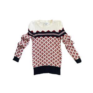 Abercrombie & Fitch Womens Fair Isle Knit Sweater XS